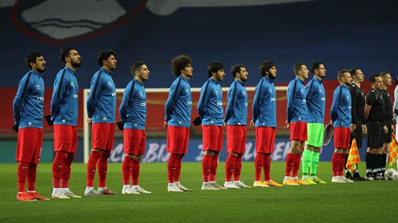 Azərbaycan millisi Monteneqro ilə heç-heçə oynadı