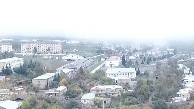 İşğaldan azad olunan Hadrut qəsəbəsi və Tuğ kəndinin görüntüləri (VİDEO)