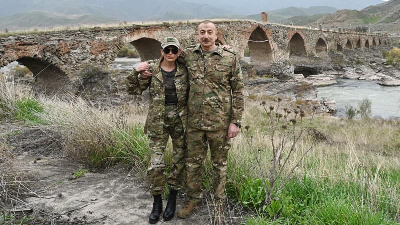 İlham Əliyevlə Mehriban Əliyevanın Füzuli və Cəbrayıl səfərindən görüntülər (FOTOLAR)