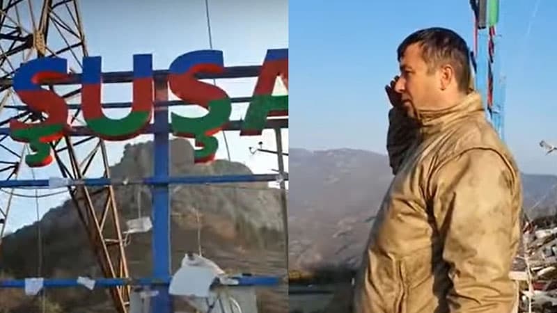 Şuşada qürurverici görüntülər (VİDEO)