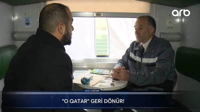 Mincivana dönən qatar (FOTO//VİDEO)