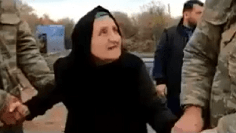 Ağdamlı nənə 27 il sonra torpağına qayıtdı  (VİDEO)