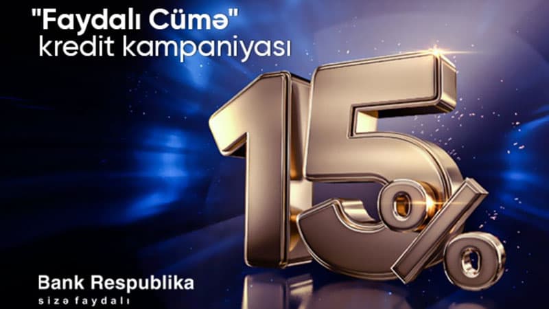“Bank Respublika” “Faydalı Cümə” kampaniyasına start verir