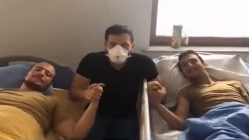 Birgə döyüşüb, birgə yaralanan ata-anasız qardaşlar (VİDEO)