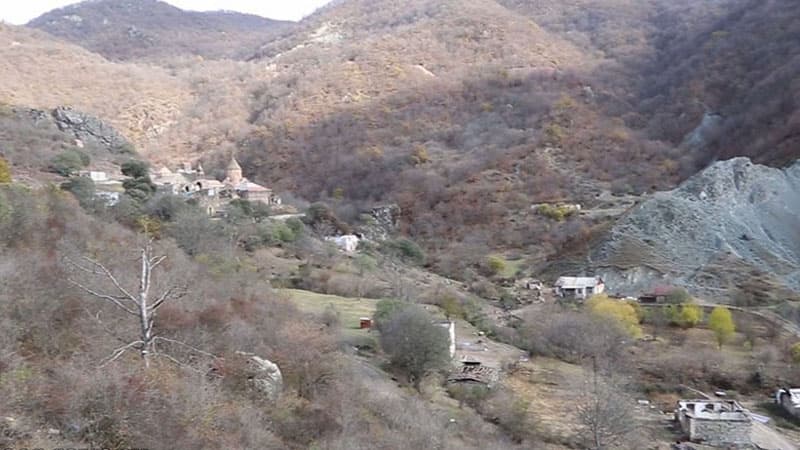 Kəlbəcər rayonunun Vəng kəndindən görüntülər (VİDEO)