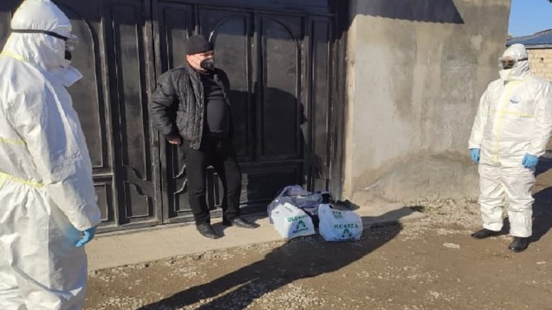 Evlərini tərk edən koronavirus xəstələri saxlanıldı (FOTO)
