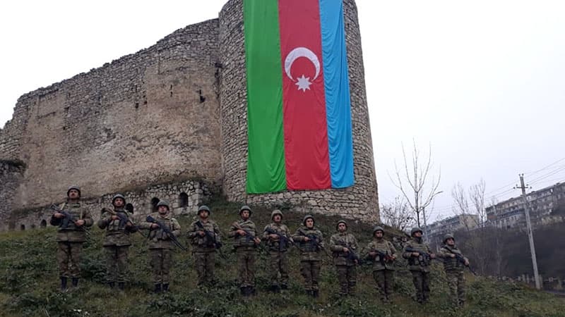 Azərbaycan Ordusunda Vətən müharibəsi şəhidlərinin xatirəsi anıldı (VİDEO)