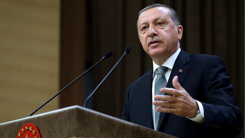 Ərdoğan: "Artıq Qarabağ səmalarını əski parçaları deyil, ay-ulduzlu bayraq bəzəyir"