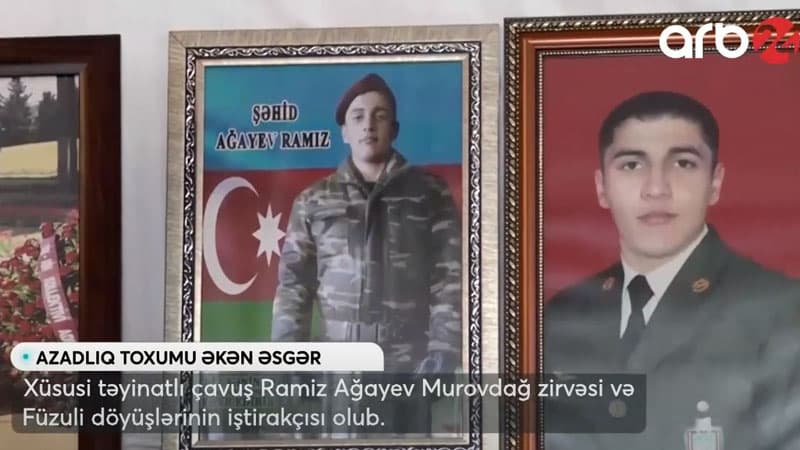 Üç güllə yarası ilə döyüşən, Şuşada şəhid olan xüsusi təyinatlımız (VİDEO)