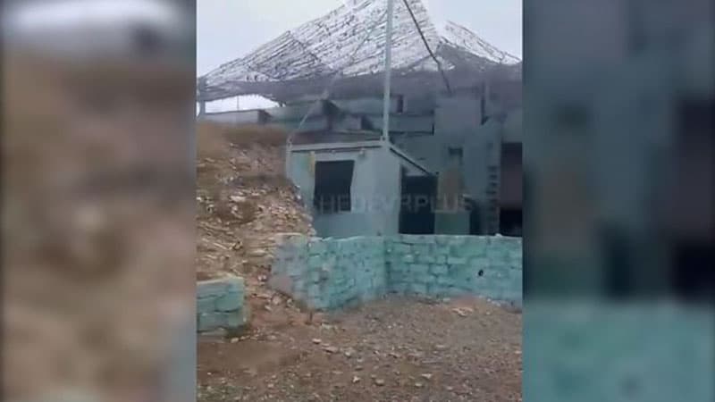 Erməni silahlı qüvvələrinin gizləndiyi beton sığınacaq (VİDEO)