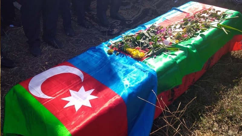 Salyanda şəhid dəfn olundu (FOTO)