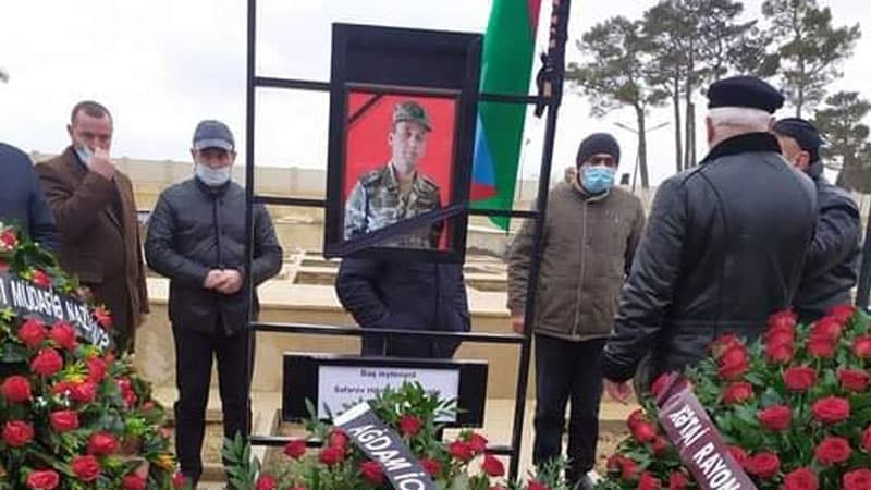 Komadan ayılmayan baş leytenantımız şəhid oldu (FOTO)