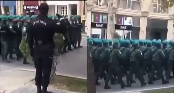 Möhtəşəm parada hazırlığın yeni görüntüləri (VİDEO)