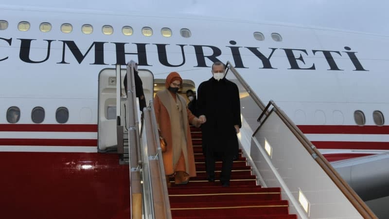 Ərdoğanın Azərbaycana səfəri başladı (FOTO)