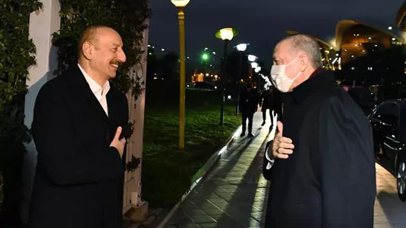 İlham Əliyev Ərdoğanın şərəfinə ziyafət verdi