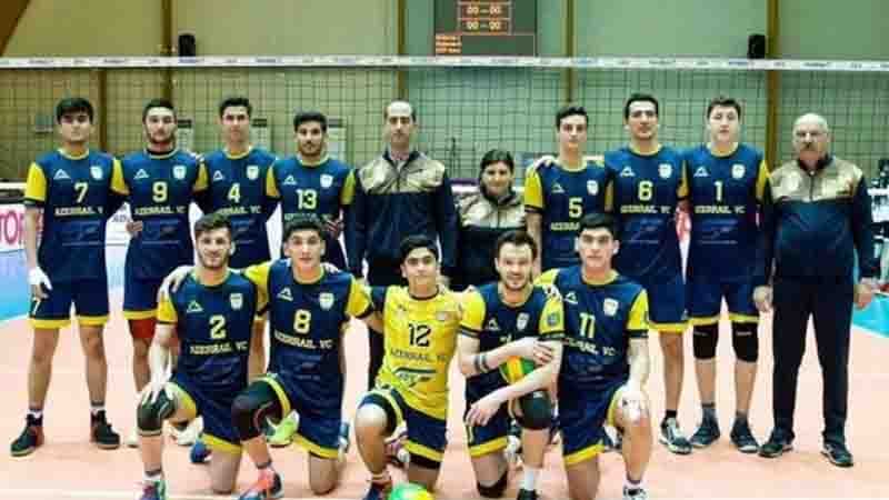 Vətən müharibəsində iştirak etmiş voleybolçularımız (FOTO)