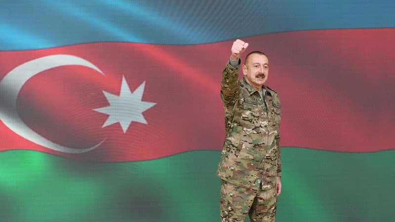 İlham Əliyev: "Qəhrəman övladlarımız əlbəyaxa döyüşdə düşməni məhv etdi"