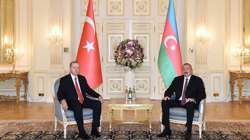 Azərbaycan və Türkiyə prezidentlərinin təkbətək görüşü olub