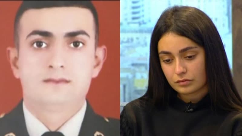 Şəhidin nişanlısı: "Axı bizim toyumuz olacaqdı" (VİDEO)