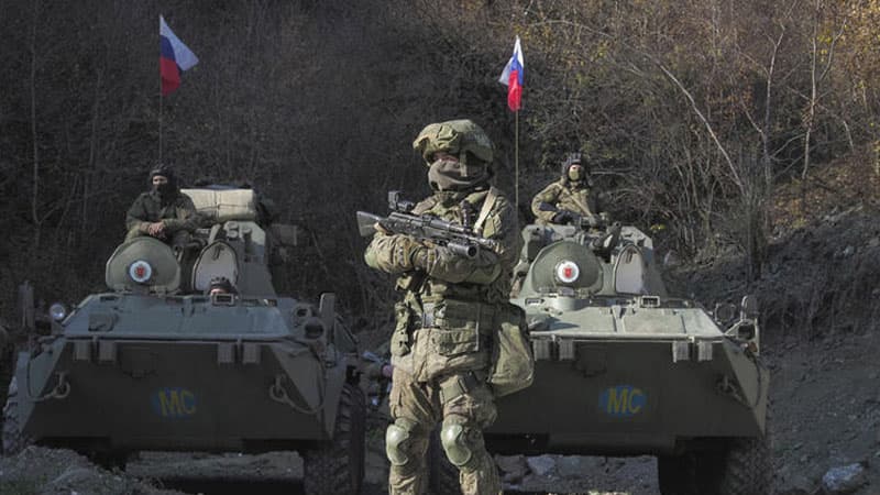 Rus sülhməramlıların Qarabağda xəritə oyunu...