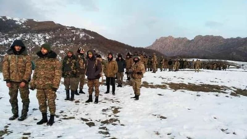 Qaladərəsində çoxlu sayda erməni silahlısı əsir götürüldü