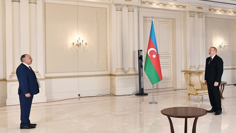 Azərbaycan Prezidenti Əfqanıstanın yeni səfirinin etimadnaməsini qəbul etdi (YENİLƏNİB/FOTO)