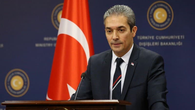 Türkiyə XİN Belçikaya cavab verdi
