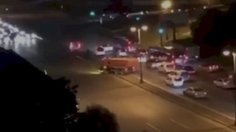 Polisin əmrinə tabe olmayan “KamAz” sürücüsü tutuldu (FOTO/YENİLƏNİB)