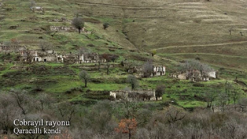 İşğaldan azad edilmiş Cəbrayılın daha bir kəndindən görüntülər (VİDEO)