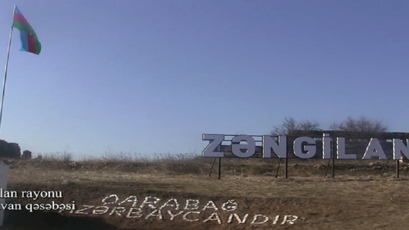 Zəngilanın Mincivan qəsəbəsinin görüntüləri (VİDEO)