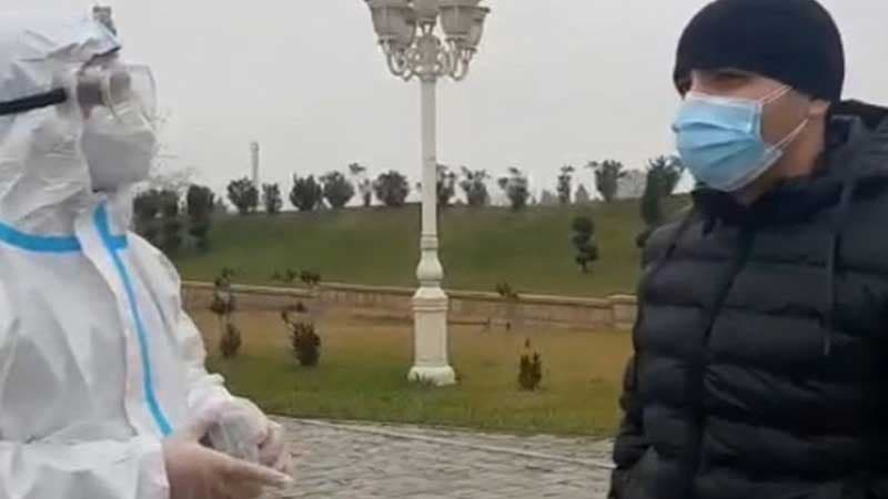 Karantin postunda koronavirus xəstələri saxlanıldı (FOTO)