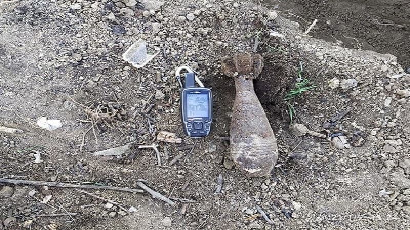 Tovuzda minaatan mərmi aşkarlandı (FOTO)