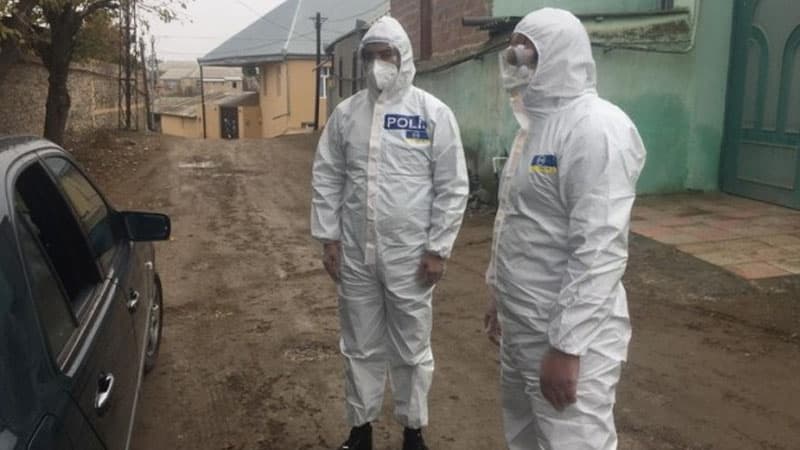 Koronavirus xəstəsi postda saxlanıldı