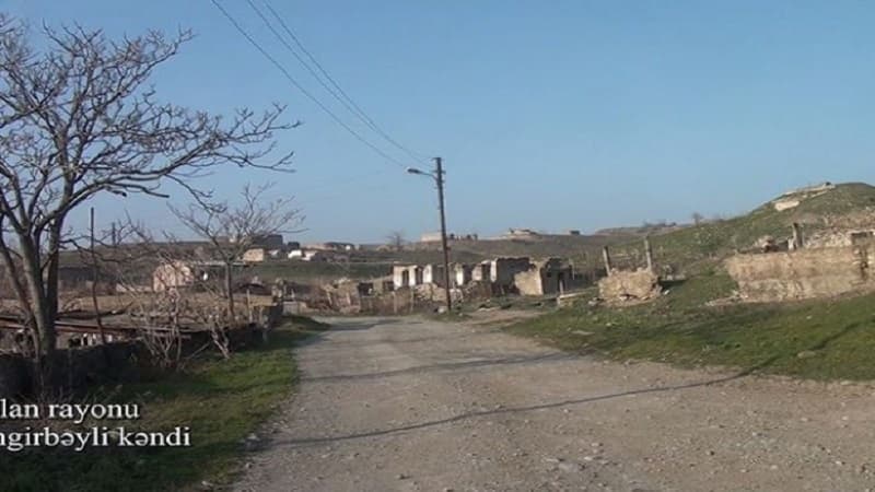 Zəngilan rayonunun Cahangirbəyli kəndi (VİDEO)