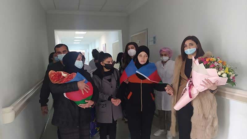 Şəhidimizin üçüncü övladı dünyaya gəldi (FOTO)