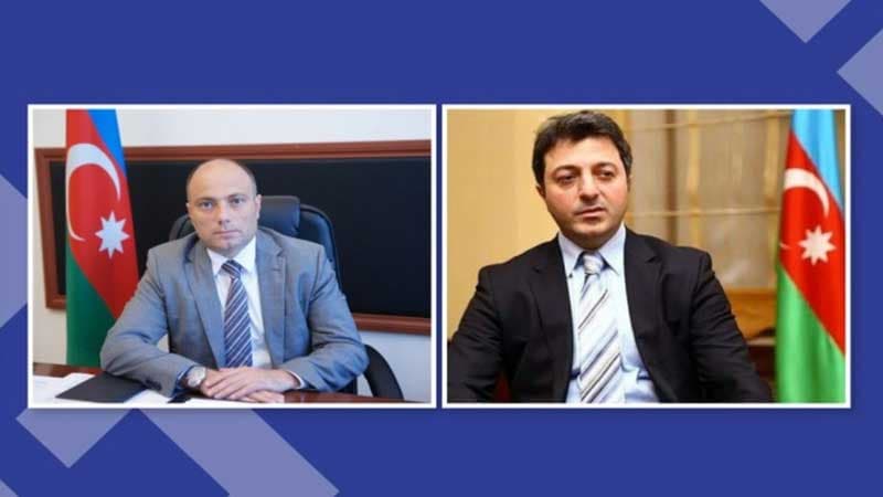 Nazir deputatla videoformatda görüşdü
