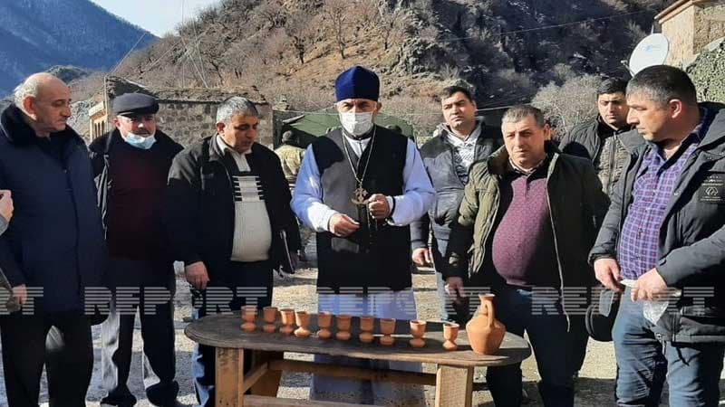 Udinlər növbəti dəfə Kəlbəcərdəki Xudavəng monastırında olublar (FOTOLAR)