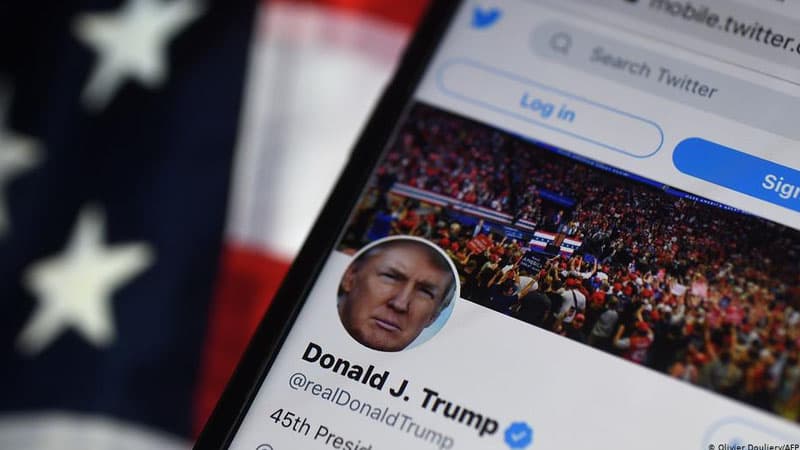 Twitter Trampın hesabını həmişəlik dondurdu