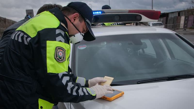 Postlardan 2258 nəqliyyat vasitəsi geri qaytarıldı, 3147 nəfər cərimələndi