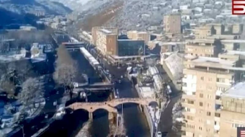 Azərbaycanlı Qafana gedib çəkiliş etdi, ermənilər şokda (VİDEO)