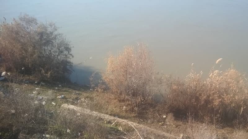 Kürdə suyun səviyyəsi 3,2 metr qalxdı (FOTOLAR)