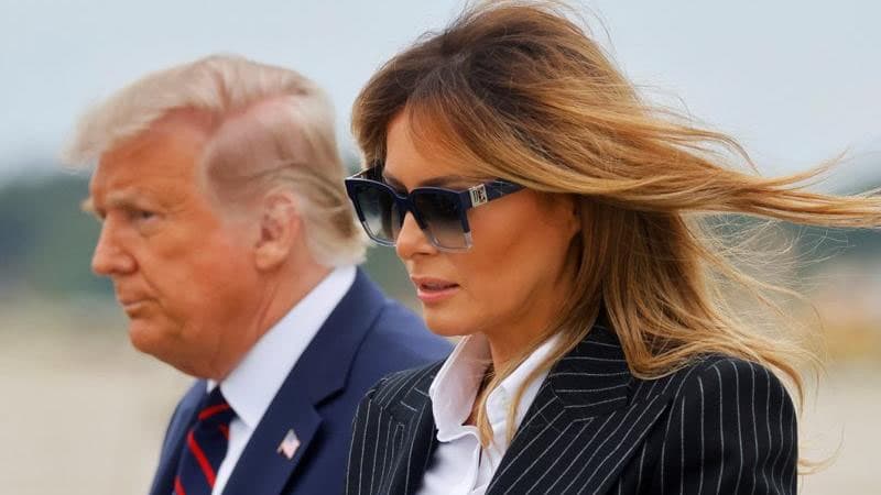 Melaniya ərinin tərəfdarlarının iğtişaşlarını şiddətlə qınadı
