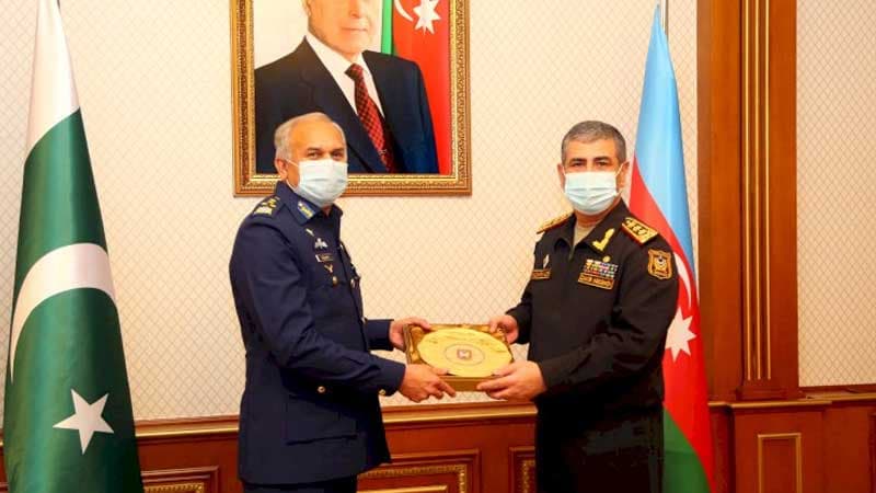 Zakir Həsənov Pakistanın HHQ-nin nümayəndə heyəti ilə görüşüb (FOTO)