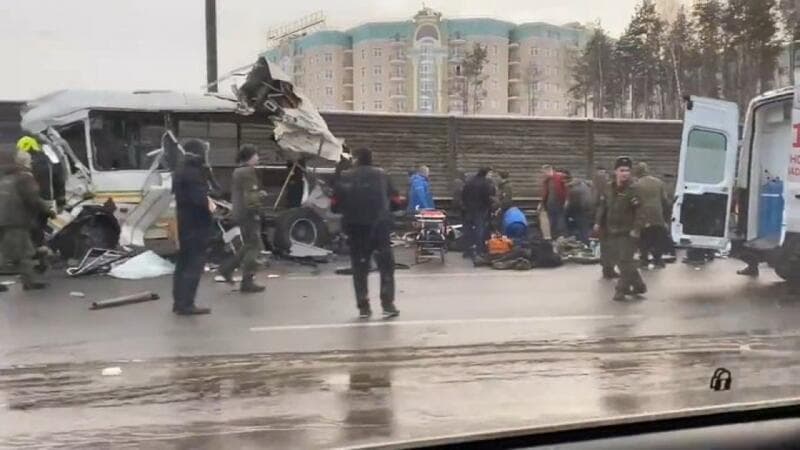 Rusiya hərbçiləri dəhşət yaşadı: 4 ölü, 20 yaralı