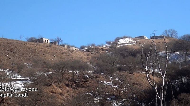 Kəlbəcərin Şaplar kəndindən görüntülər(VİDEO)