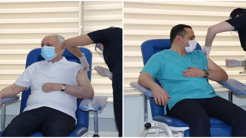 Oqtay Şirəliyevə və Ramin Bayramlıya vaksin vurulub? - TƏBİB-dən münasibət