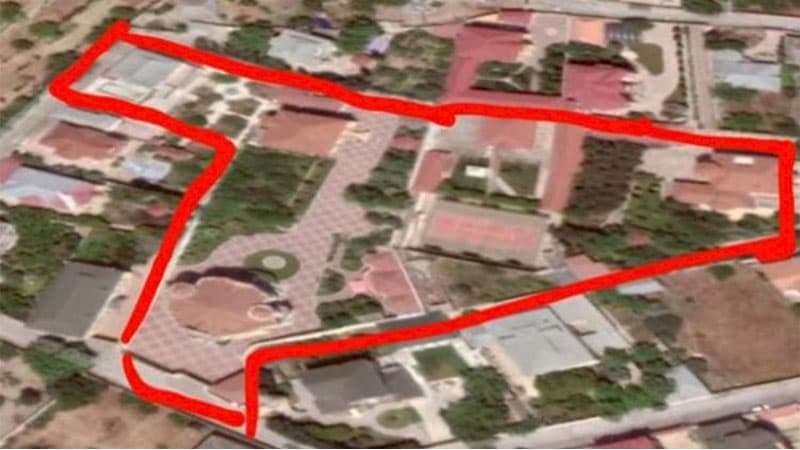 Oqtay Əsədovun Sulutəpədə 4 hektar ərazidə tikilən villası (FOTO)