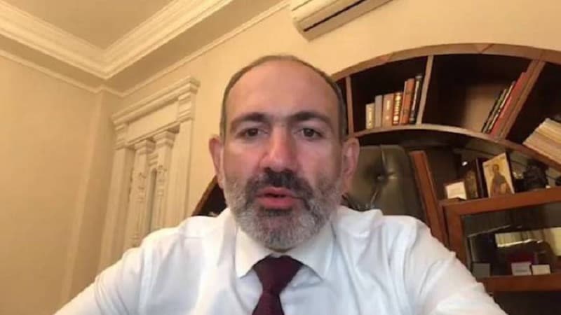 Paşinyan yenə canlı yayıma çıxdı – Şuşadan danışdı