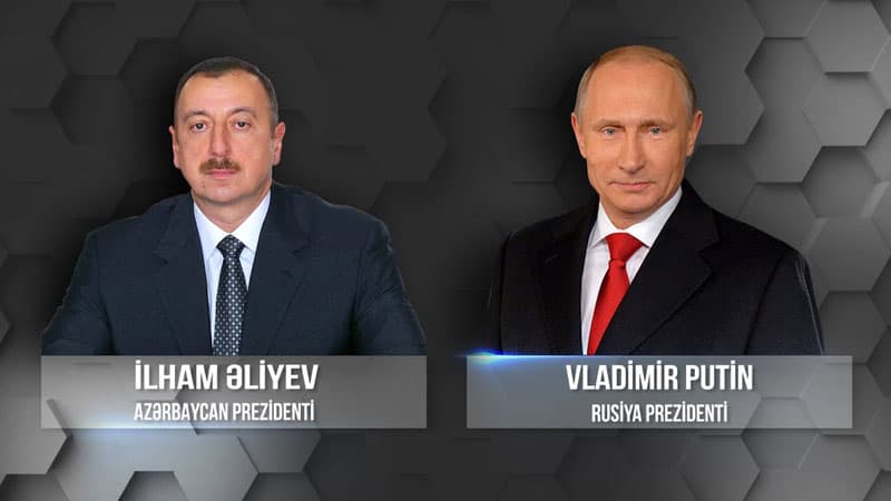 İlham Əliyev Putinə zəng etdi