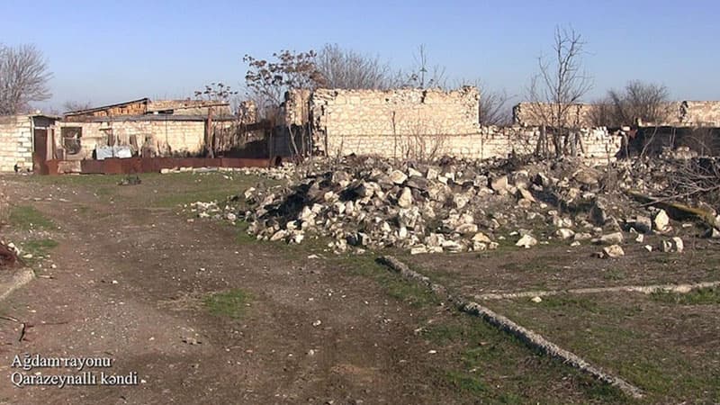 Ağdamın viran qoyulmuş daha bir kəndinin görüntüləri (FOTO/VİDEO)